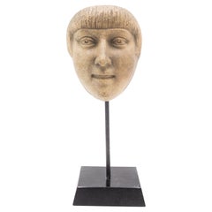 Máscara de terracota alemana continental