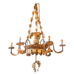 Continental Gilt Chandelier