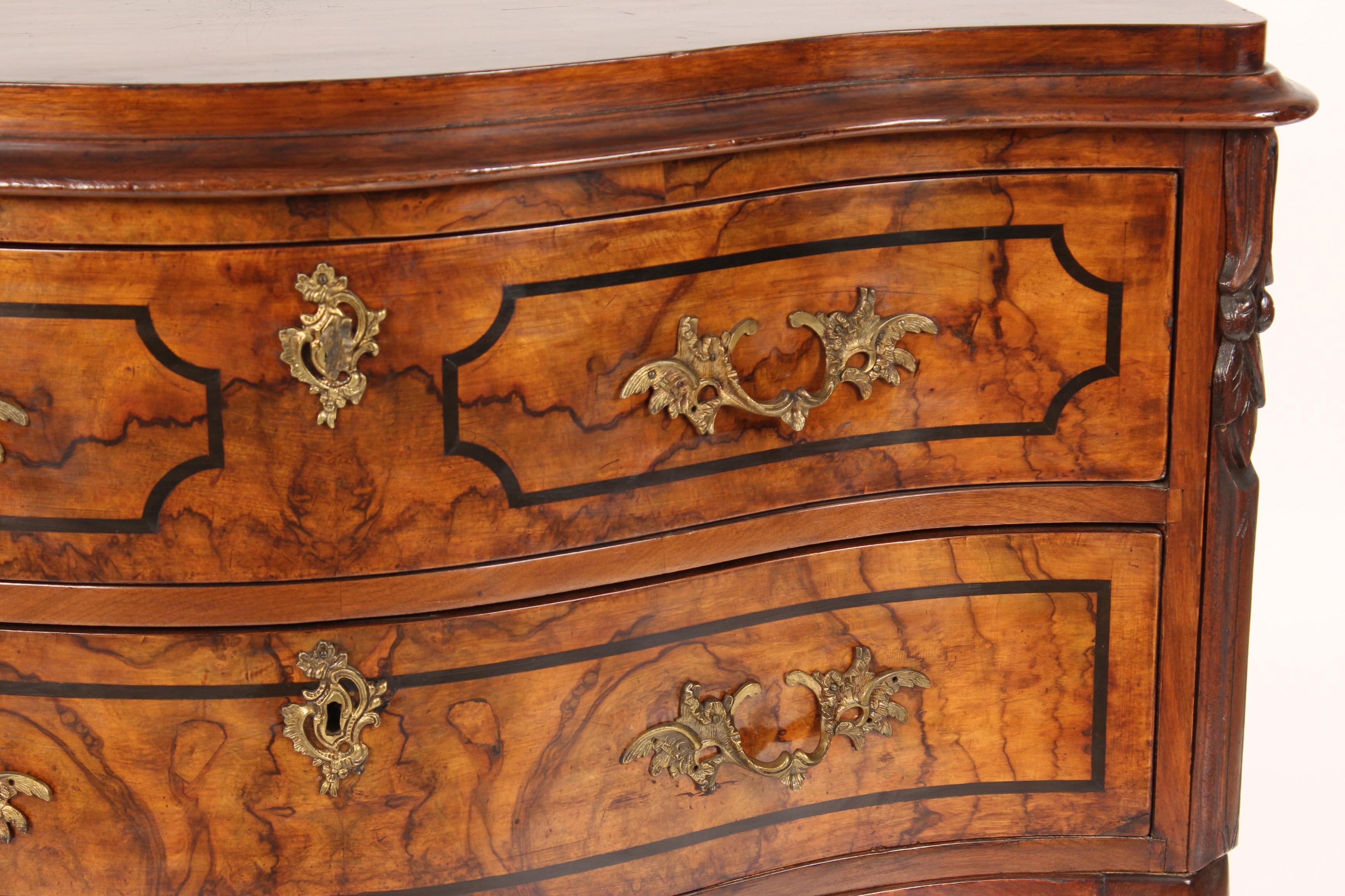 Continental Louis XV Walnut Chest of Drawers 2