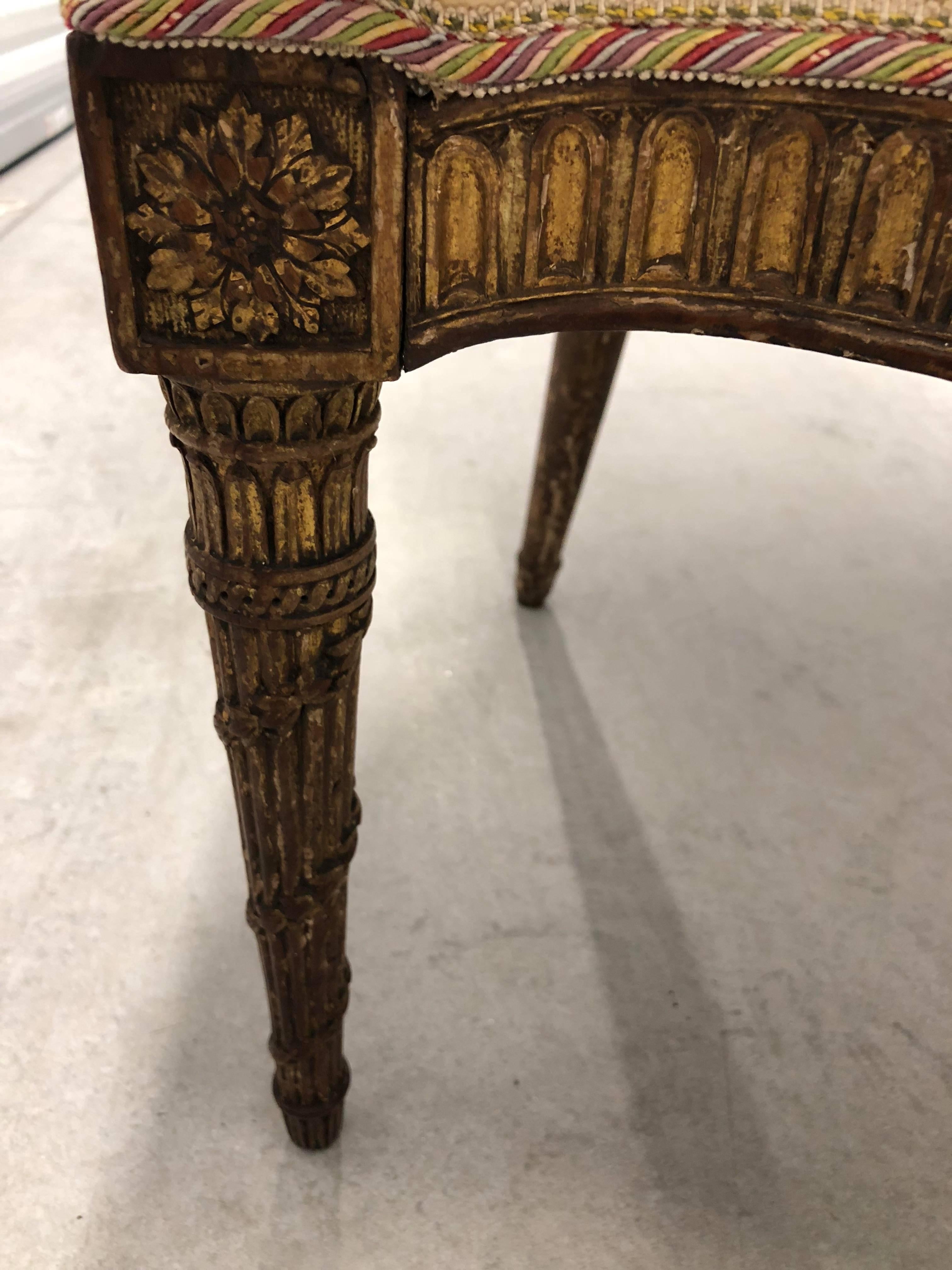 European Louis XVI Side Chair For Sale