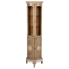 Continental Louis XVI Style Cabinet with Grill Doors