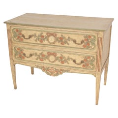 Continental Louis XVI Style Painted Chest of Drawers
