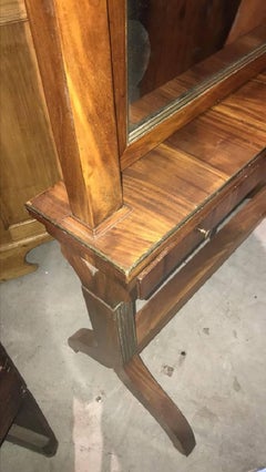 Continental Mahogany Cheval Mirror