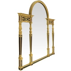 Continental Mid-19th Century Neoclassical St. Three-Panel Mirror