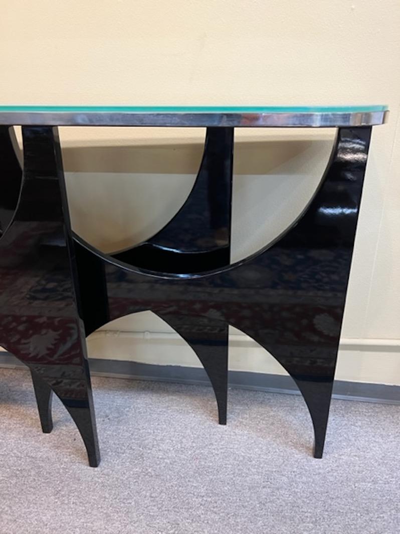 Mid-20th Century Continental Mid-century Console For Sale
