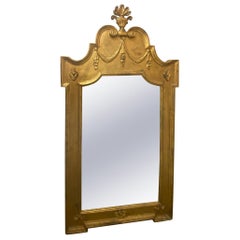 Continental Neoclassical Giltwood Mirror