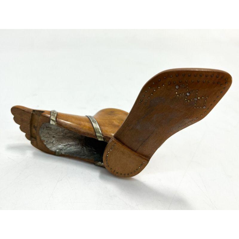 18th Century and Earlier Continental Novelty Snuff Box Modeled as a Foot, circa 1800 For Sale