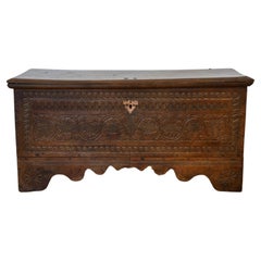 Continental Oak Dowry Chest