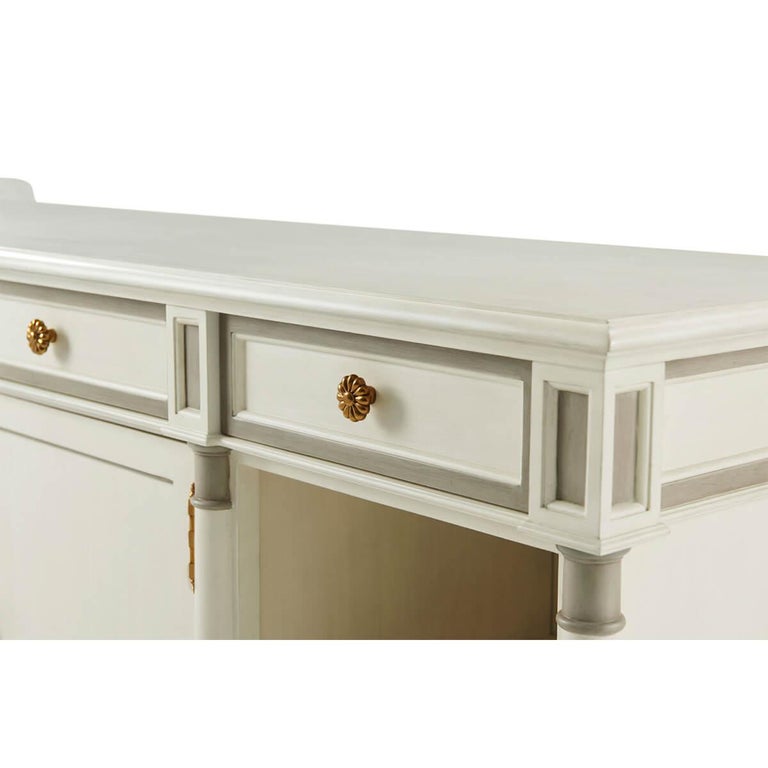Contemporary Continental Painted Buffet Sideboard For Sale