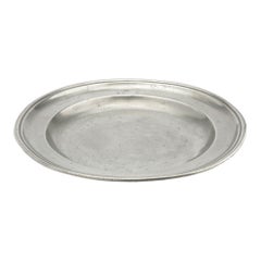 Kontinentale Platte aus Zinn, 1750-1800