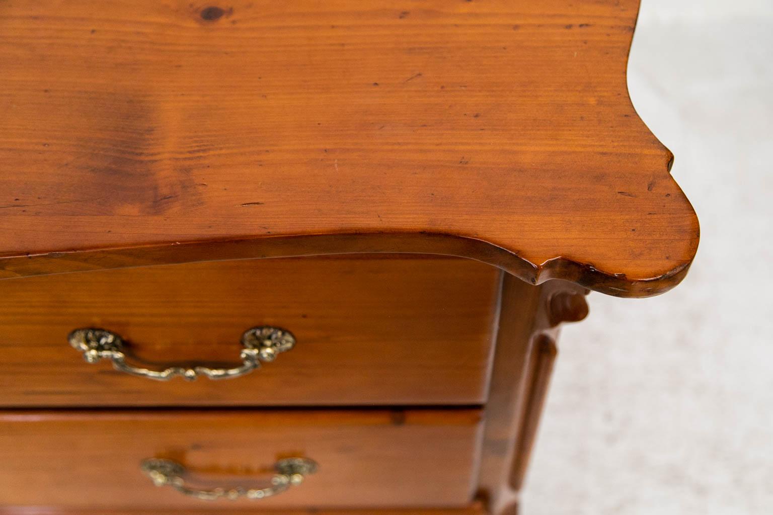 Mid-19th Century Continental Pine Chest For Sale