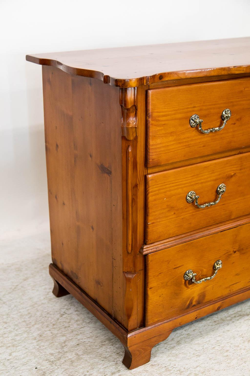 Continental Pine Chest For Sale 2