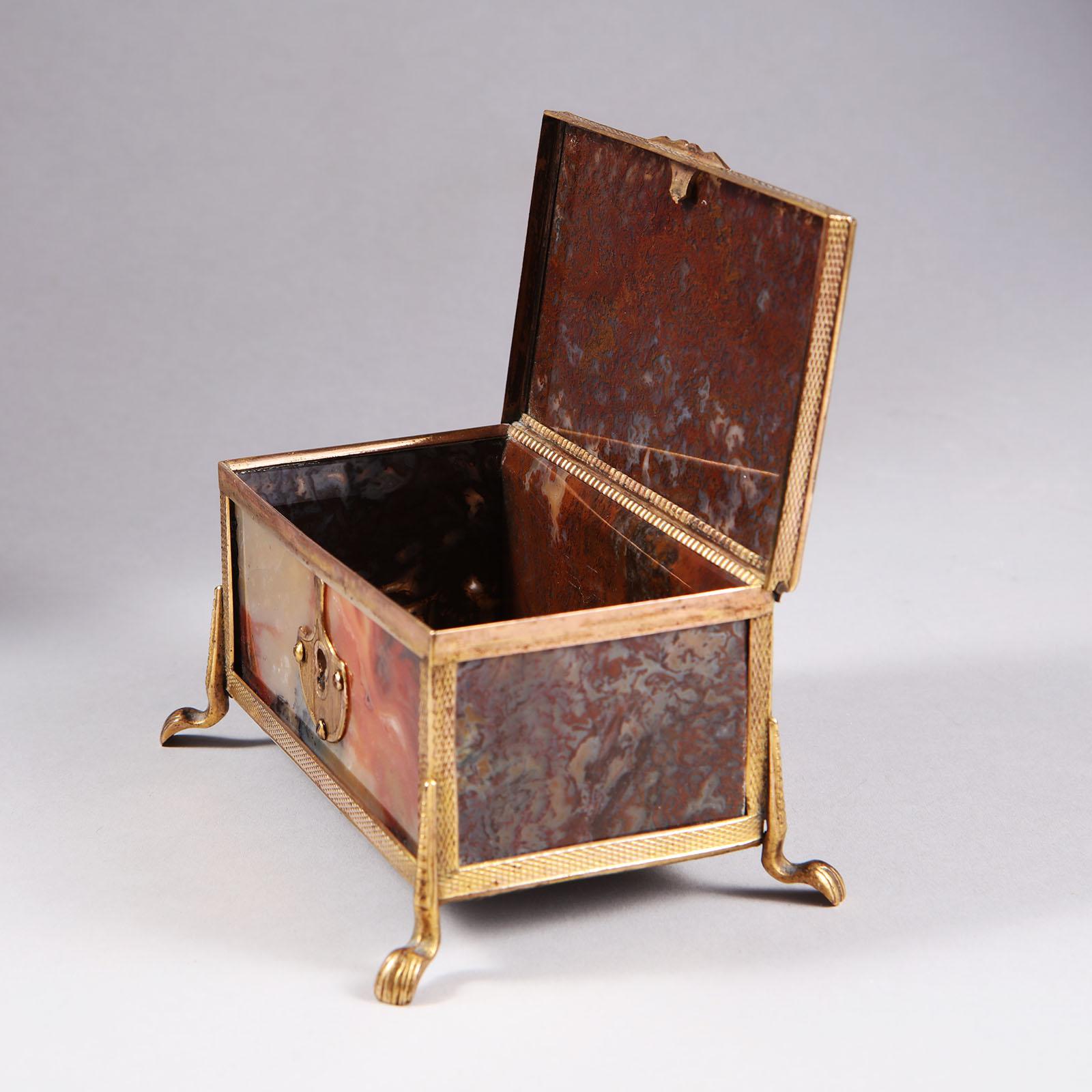 metal coffin box