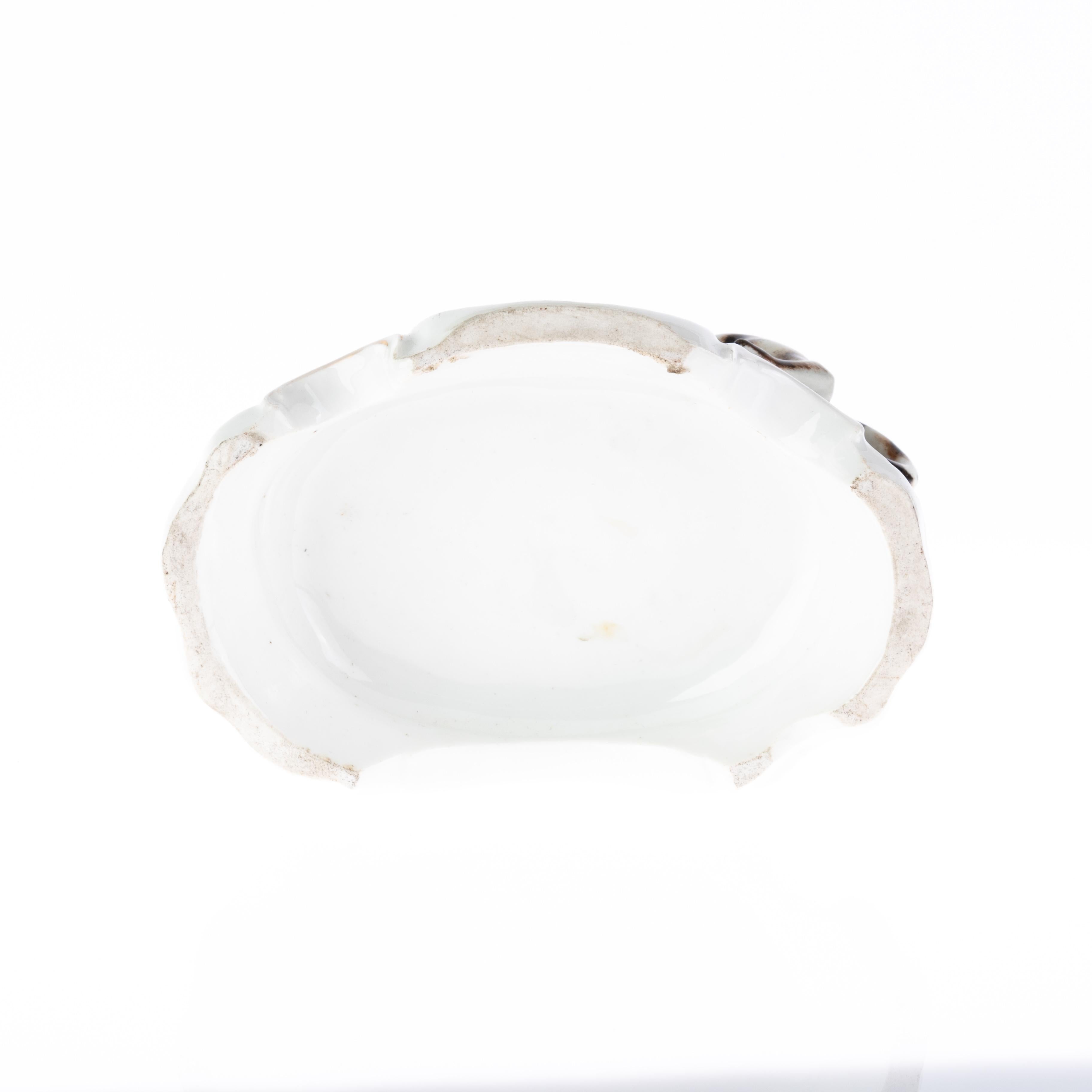 Vaso Animalier in porcellana policroma continentale del XIX secolo In condizioni buone in vendita a Nottingham, GB