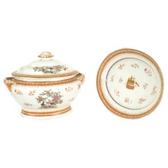 Continental Porcelain Soup Tureen