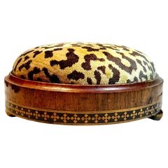 Continental Scalamandre Leopard Stool