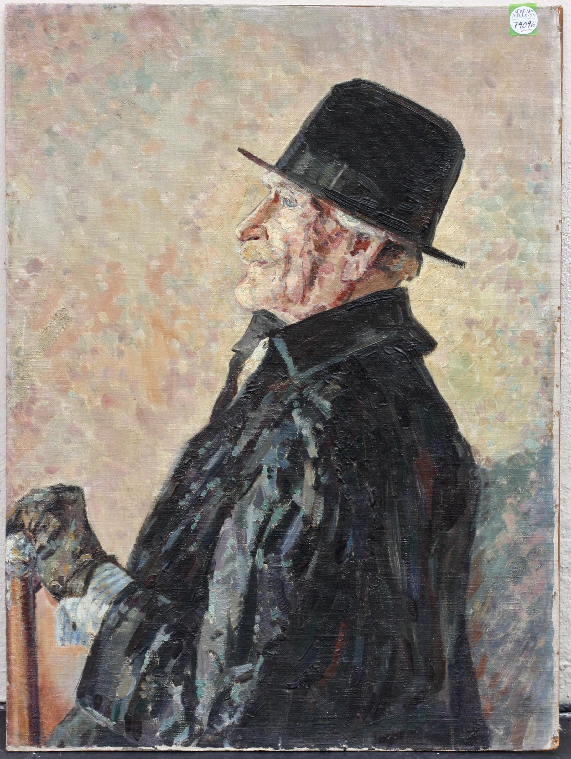 Kontinentale Schule der Kontinentalschule des 20. Jahrhunderts „Gentleman with Cane“ im Angebot 3