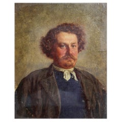 Continental School Ritratto di gentiluomo del XX secolo