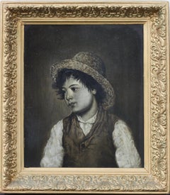 Continental School Oil on Board