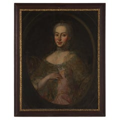 Ritratto a olio di Maria Teresa della Continental School (1717-1780)