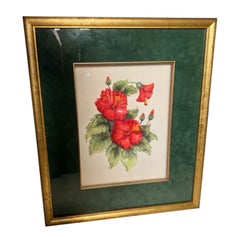 Continental Shadowbox Framed Raised Flowers - Set Of Three