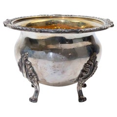 Continental Silver-Gilt Open Salt, 1970s