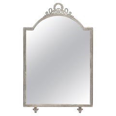 Vintage Continental 1940's Silver Plated Dressing-Table Mirror