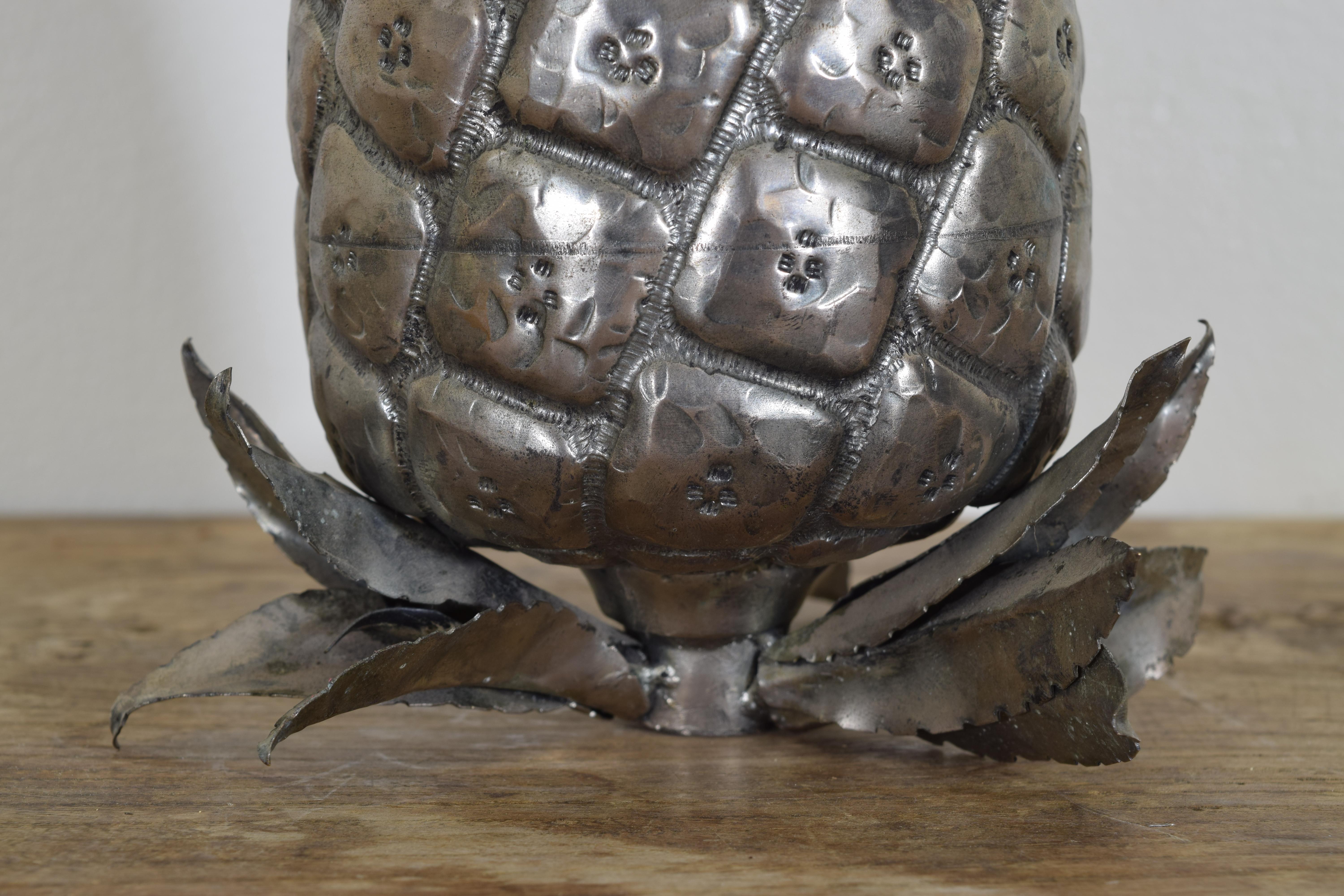 Continental Silver Plated Pineapple, 20th Century For Sale 1