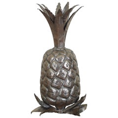 Retro Continental Silver Plated Pineapple, 20th Century