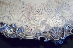 Continental Silver Plated Round Tray