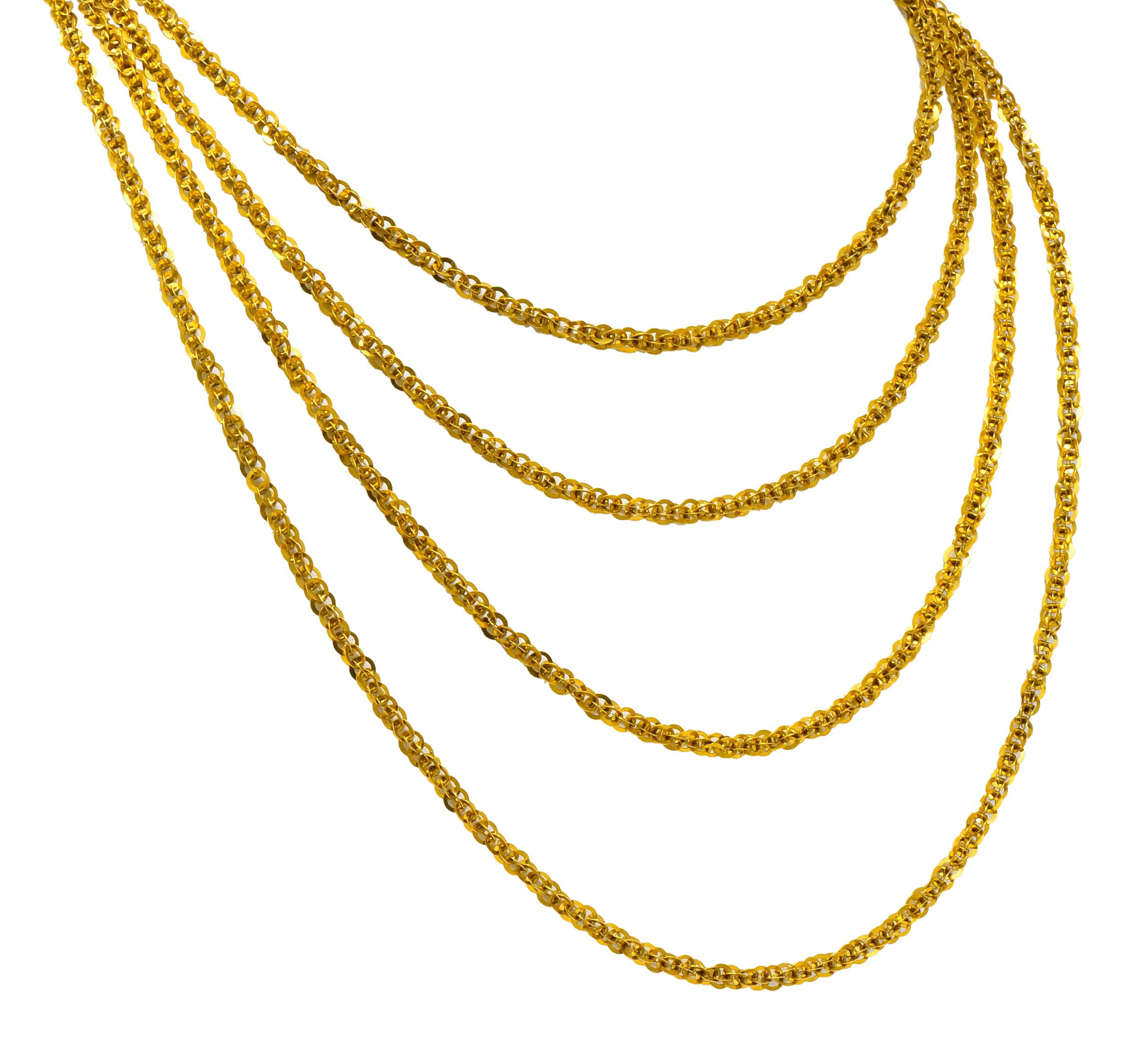 19 carat gold chain