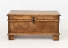 Continental Walnut Coffer, 18th Century