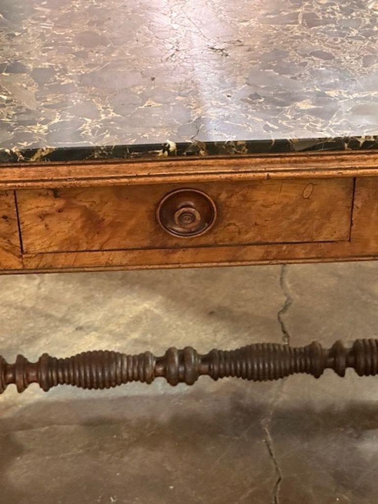 19th Century Continental Walnut Occasional Table For Sale