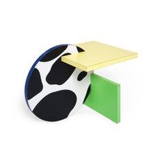 Continental Wood Side Table, by Michele De Lucchi for Memphis Milano Collection