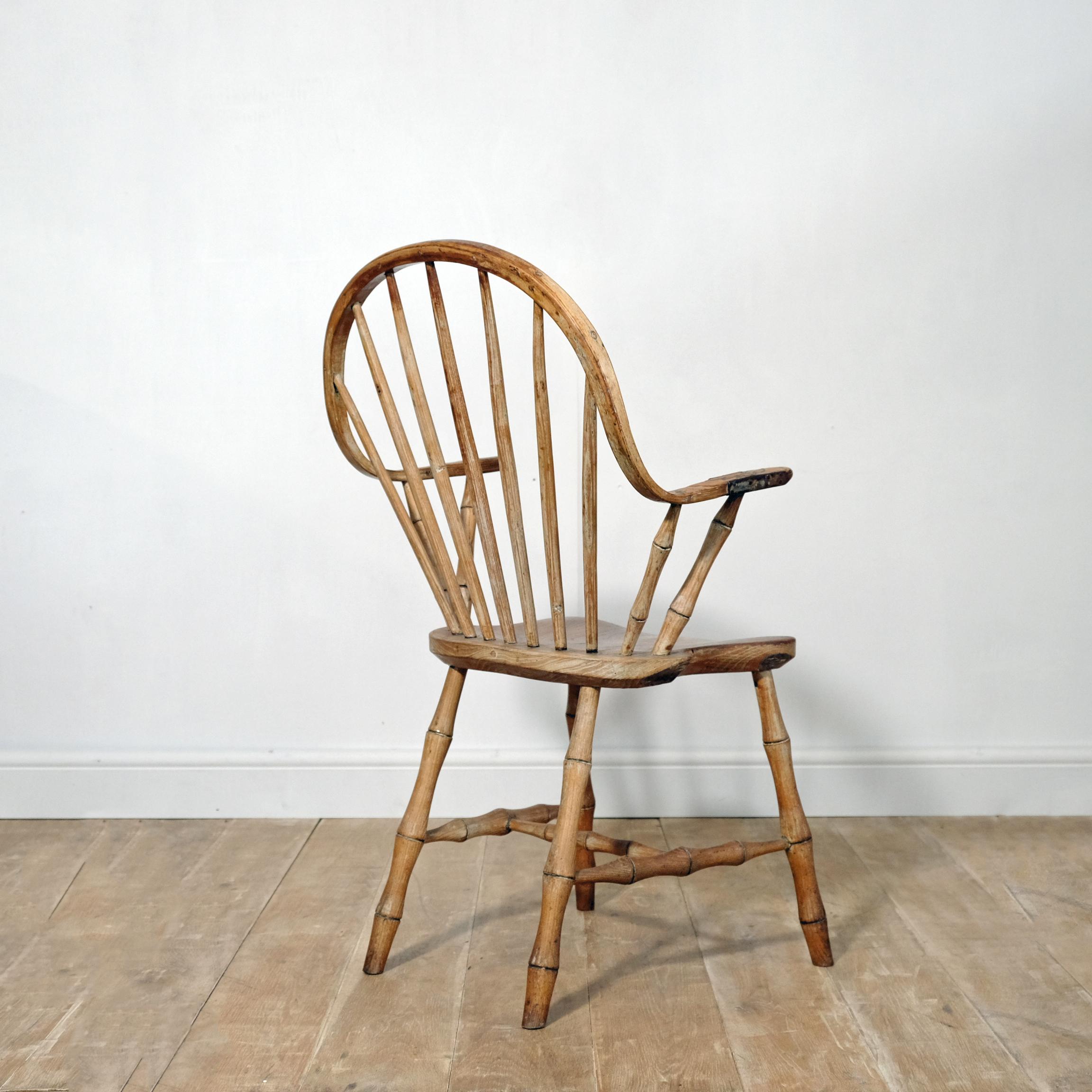 continuous arm windsor chair
