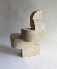 Continuous Sculpture in Fibre Cement & Plaster by Rachael Heritage