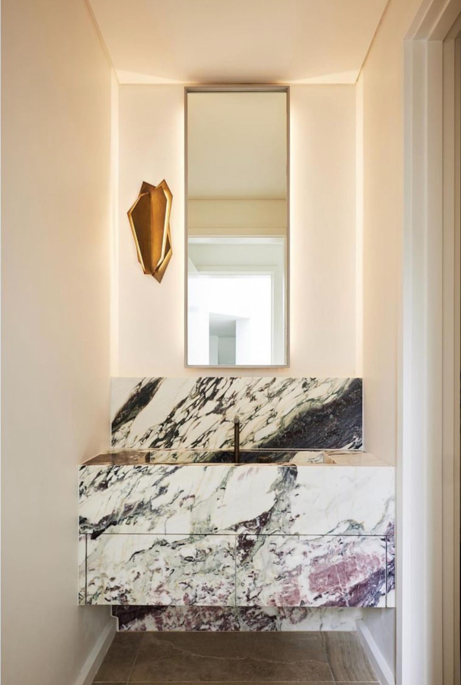 Contemporary Continuum 500 Wall Sconce by Lost Profile Studio For Sale