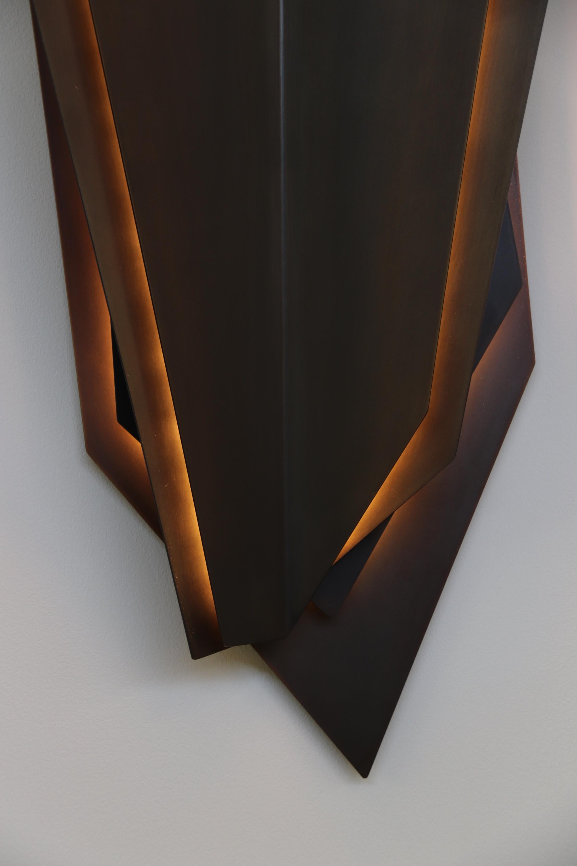 Other Continuum 900 Wall Sconce by Lost Profile Studio For Sale