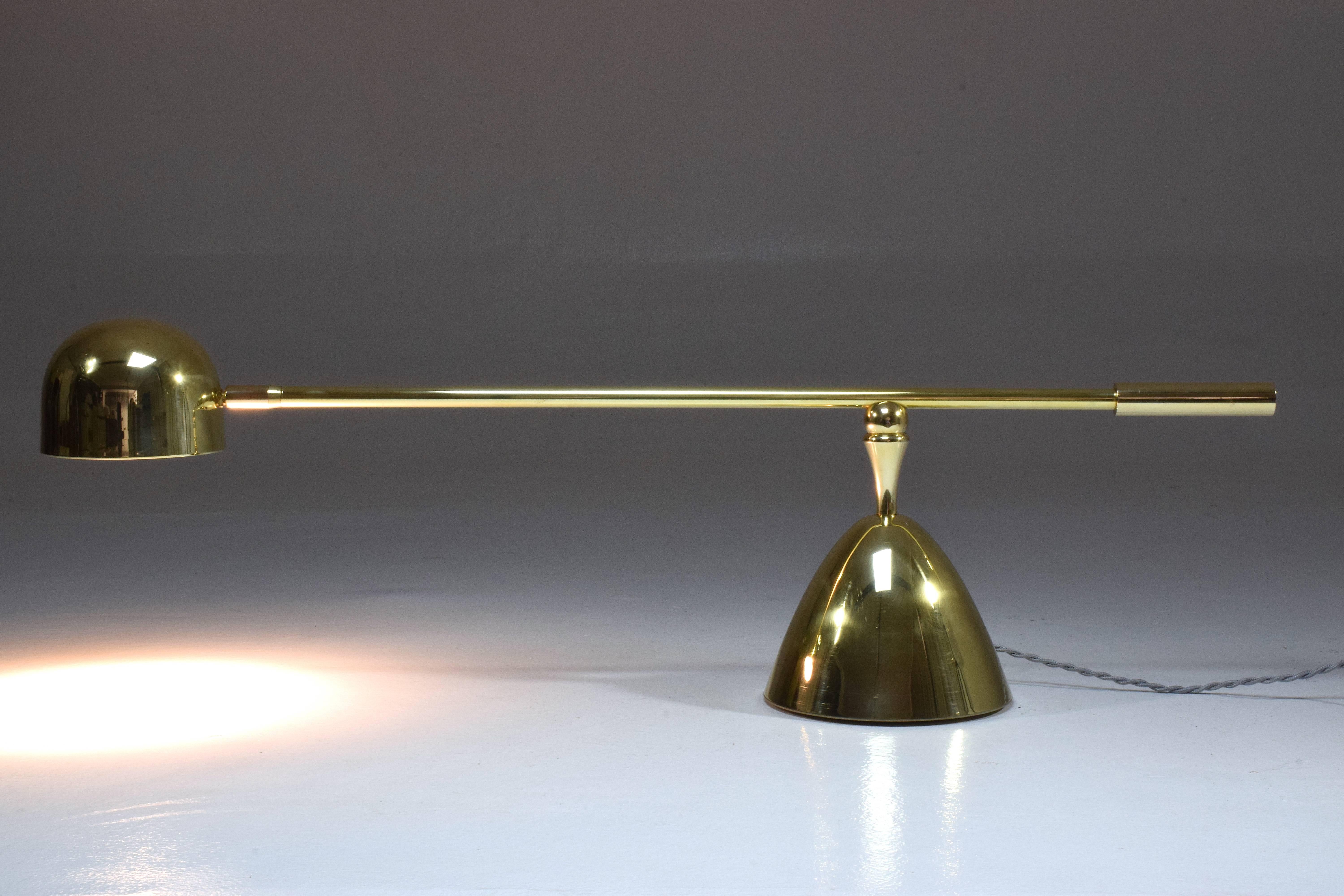 Modern Continuum-I MI Contemporary Desk Lamp, Flow Collection