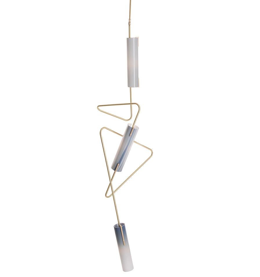 Lampadario verticale Continuum di Avram Rusu Studio A