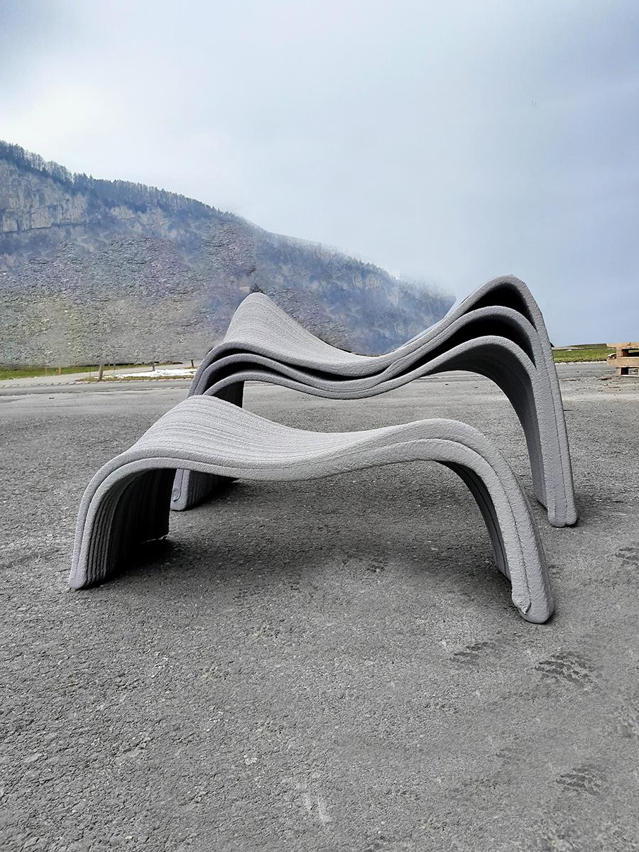 printed bench