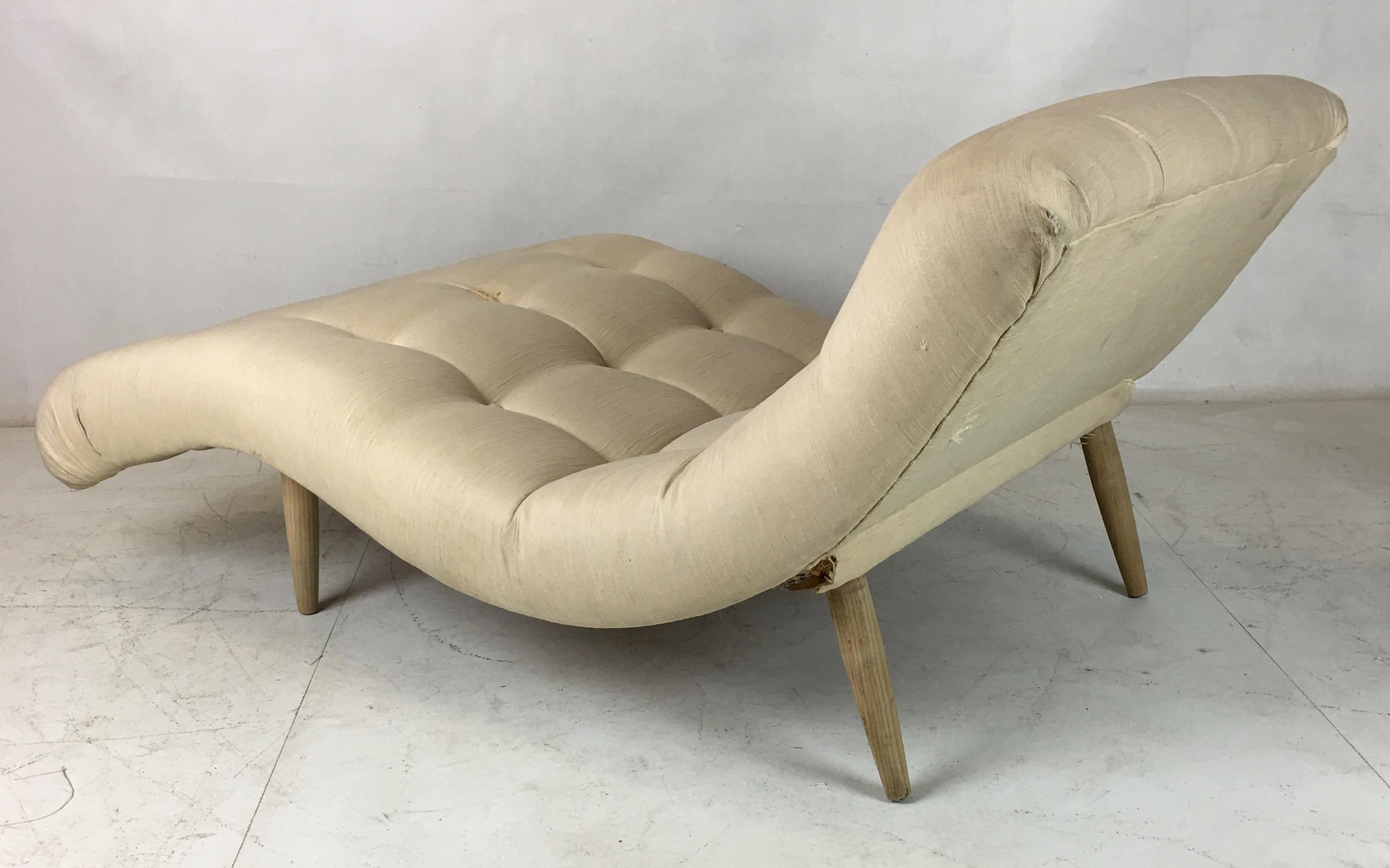 Mid-Century Modern Contour Chaise Longue by Adrian Pearsall for Craft Associates