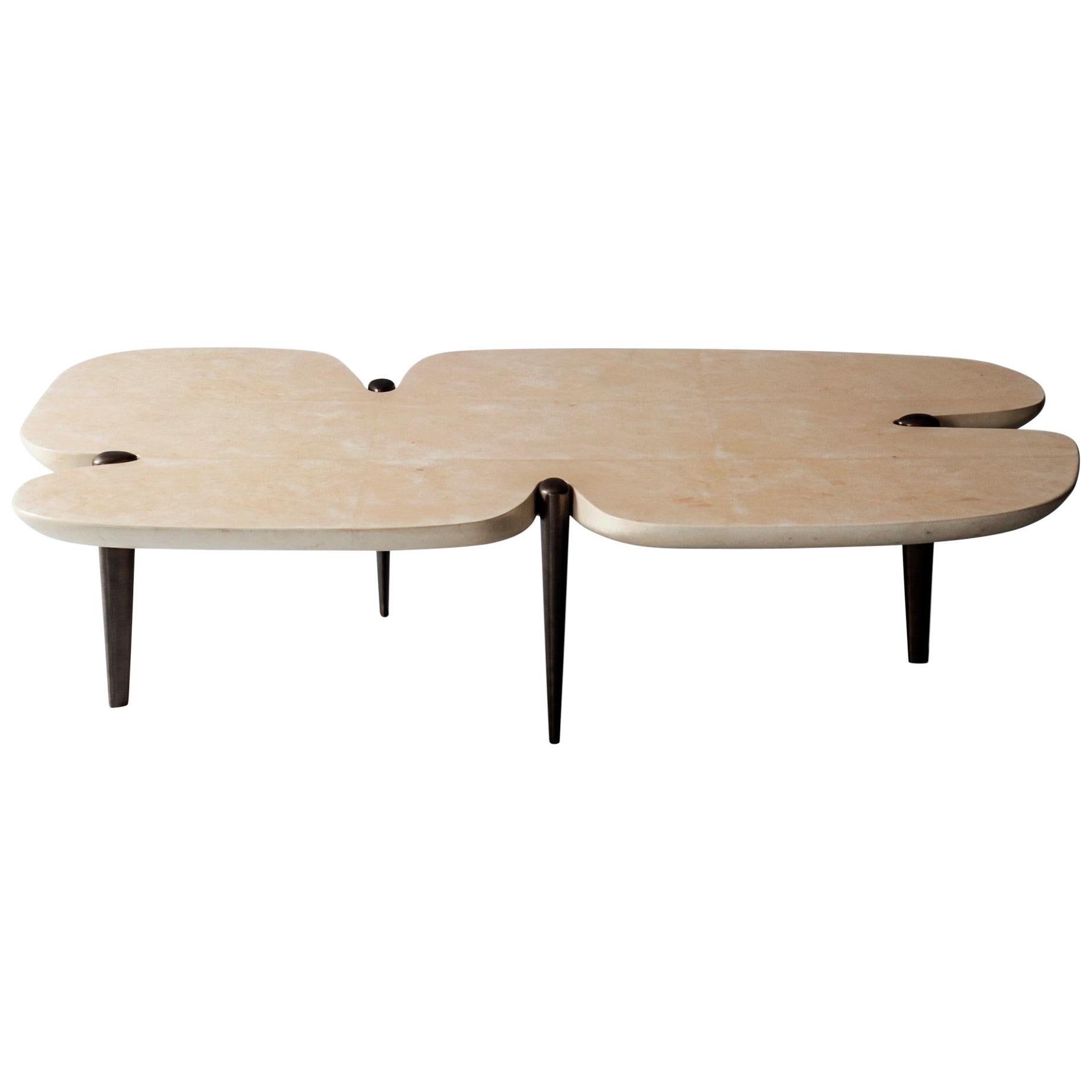 Contour Coffee or Cocktail Table by DeMuro Das For Sale