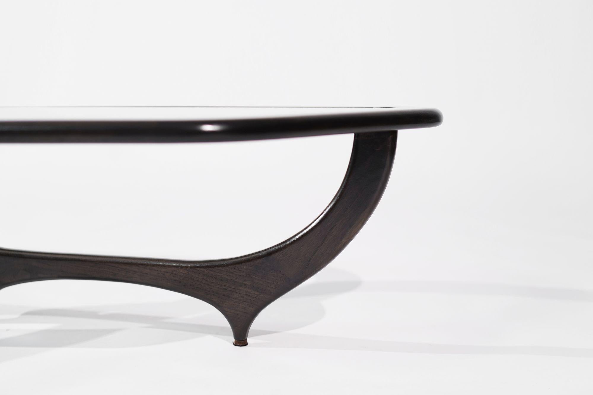 Contour Coffee Table in Espresso by Stamford Modern For Sale 4
