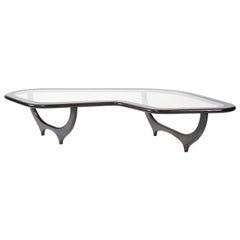 Mesa baja Contour en espresso by Stamford Modern
