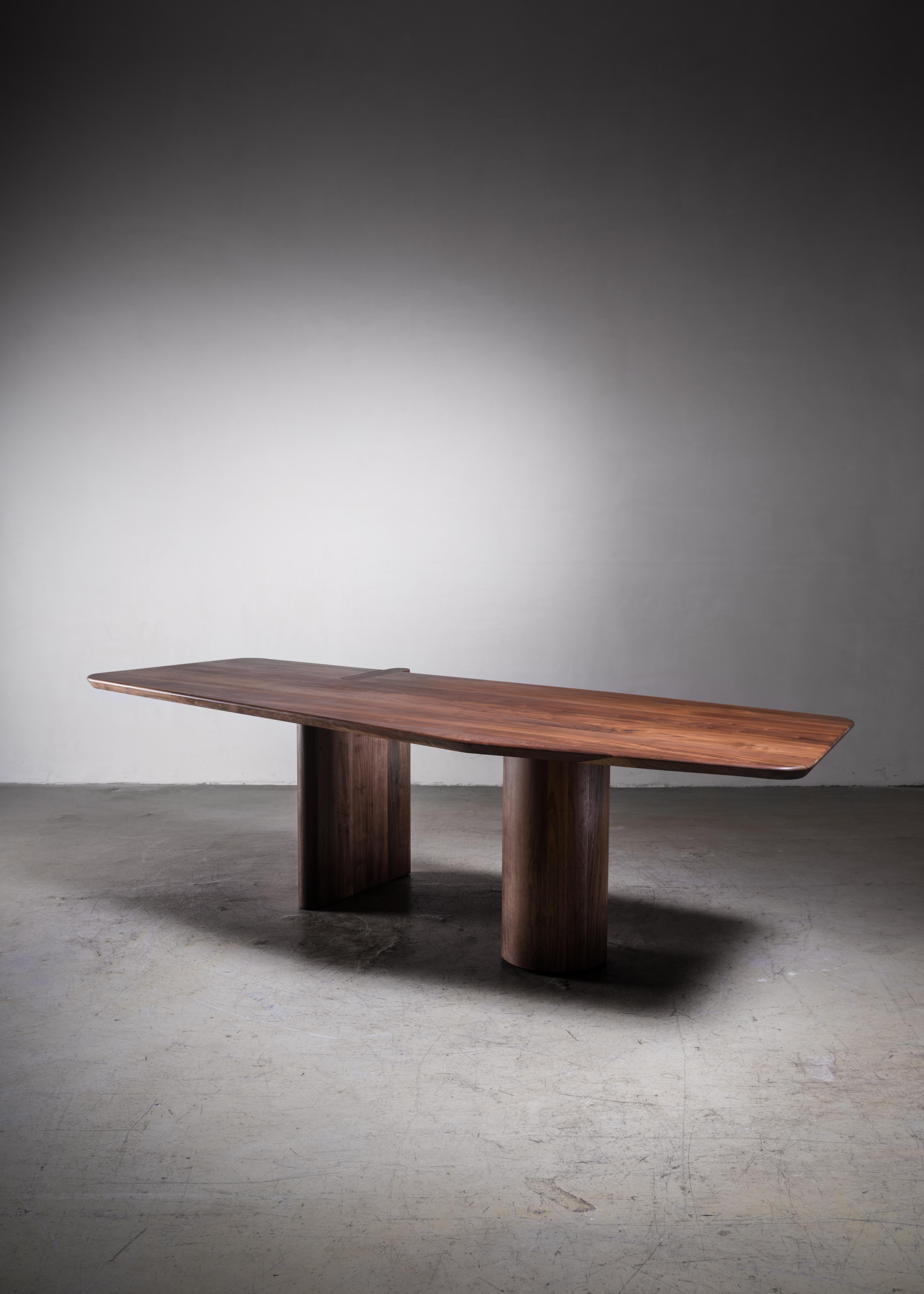 Modern Contour Dining Table by Maurice Van Bakel For Sale