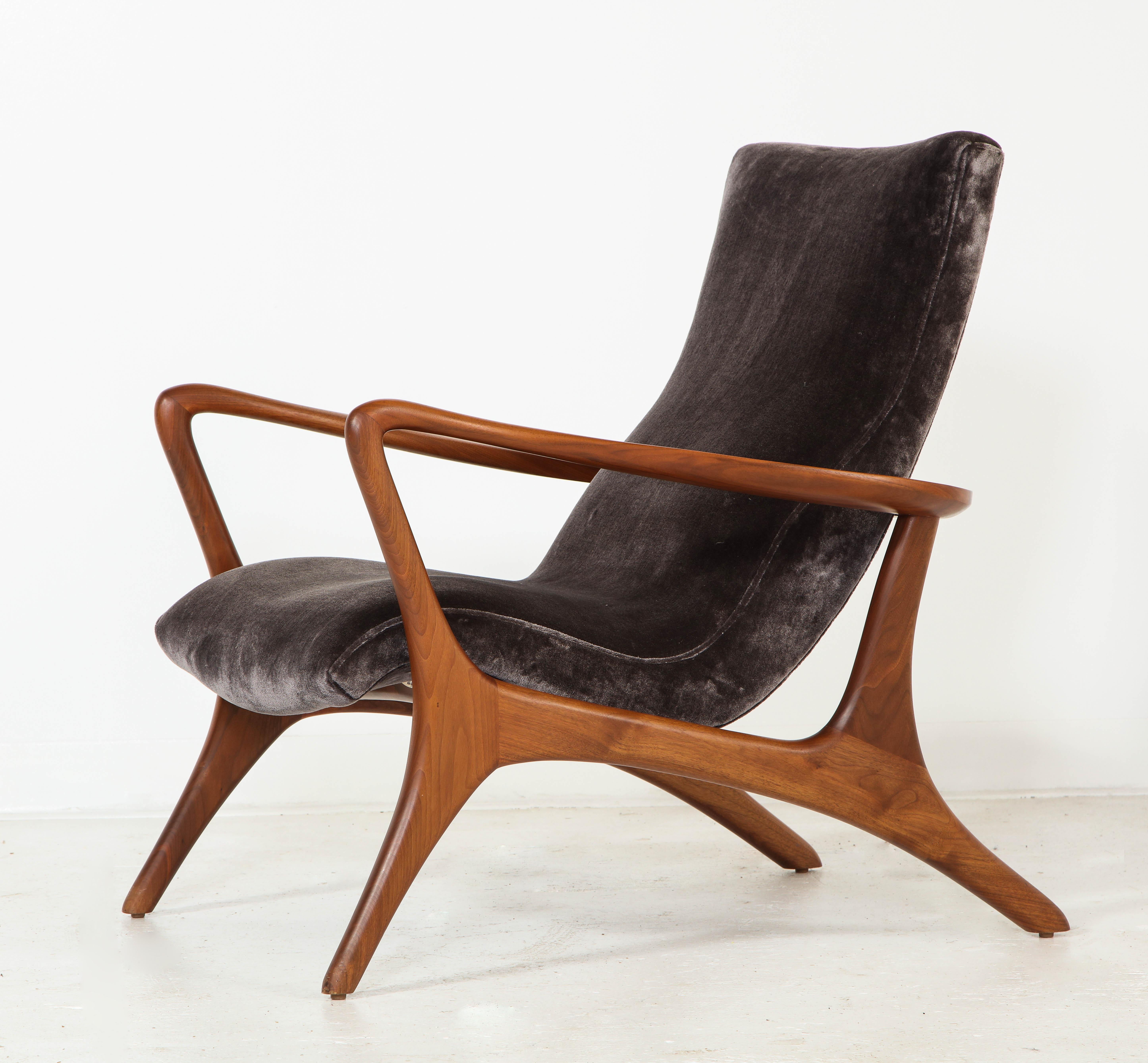 Contour Low Back Lounge Chair Offered by Vladimir Kagan Design Group 6