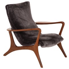 Contour Low Back Lounge Chair angeboten von Vladimir Kagan Design Group