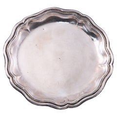Konturplatte. Silber. Joan Pau Gasset, Barcelona, Spanien, 18. Jahrhundert-19.