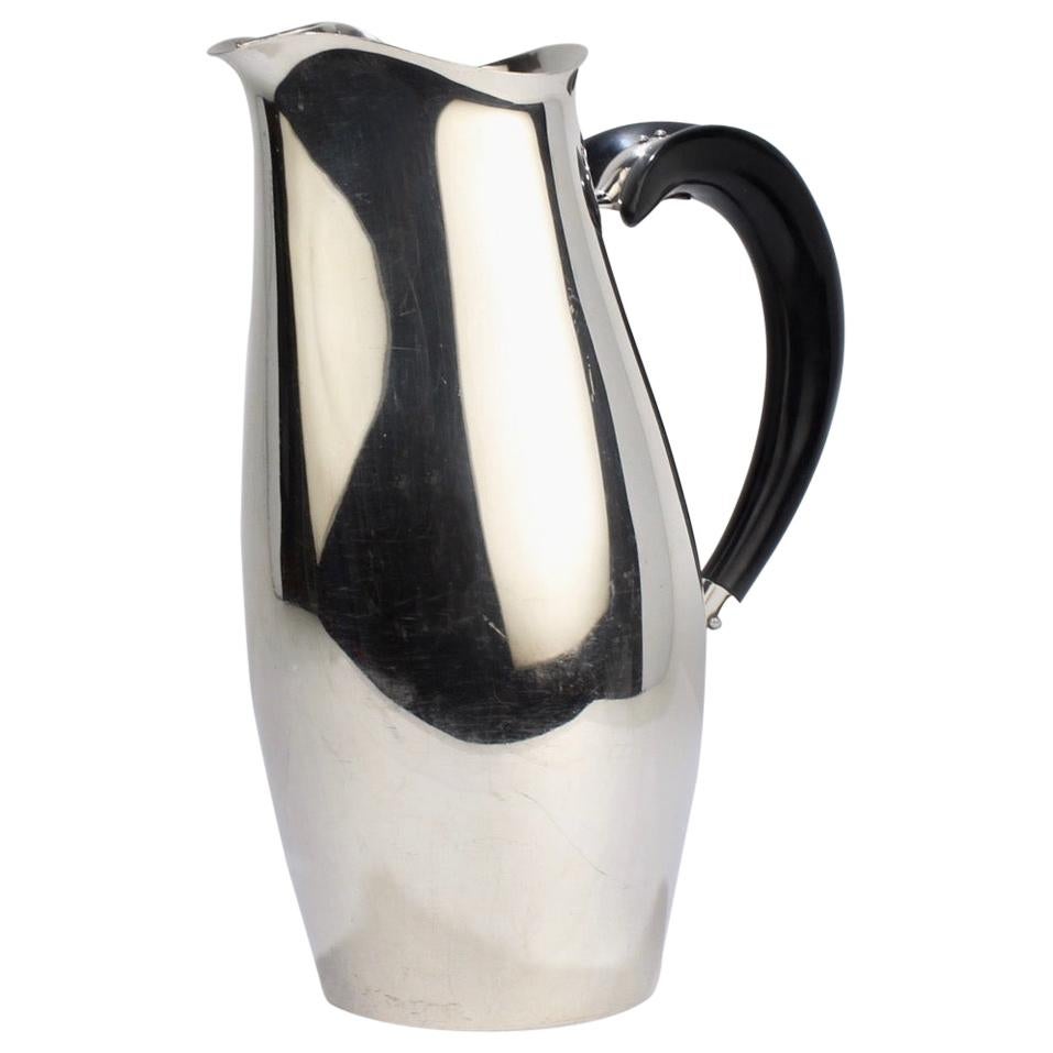 Contour Silver Plated Cocktail Pitcher by Robert King & John Van Koert for Towle